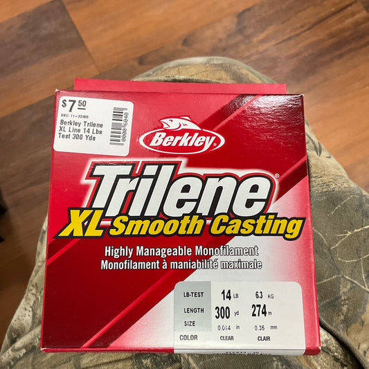 Berkley Trilene Xl Line 14 Lbs Test 300 Yds